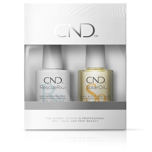 CND RescueRxx & SolarOil Kit in the group CND / Nail Care Polish at Nails, Body & Beauty (4561)