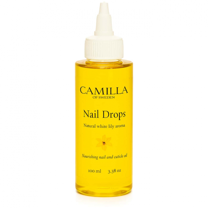 Camilla of Sweden White Lily Refill – Natural nail oil | 100 ml refill | Vegan | For dry cuticles and brittle nails