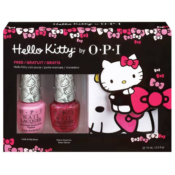OPI Hello Kitty Duo Pack in the group OPI / Nail Polish / Hello Kitty at Nails, Body & Beauty (4604)