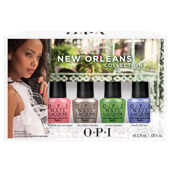 OPI New Orleans Mini Pack in the group OPI / Nail Polish / New Orleans at Nails, Body & Beauty (4634)