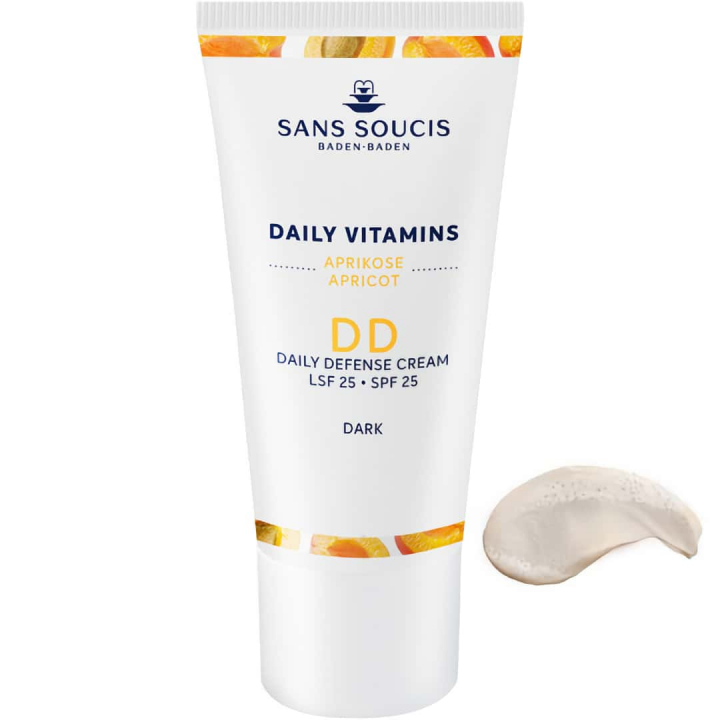 Sans Soucis Daily Vitamins Apricot DD Cream SPF 25 -Dark- in the group Sans Soucis / Face Care / Daily Vitamins at Nails, Body & Beauty (4834)