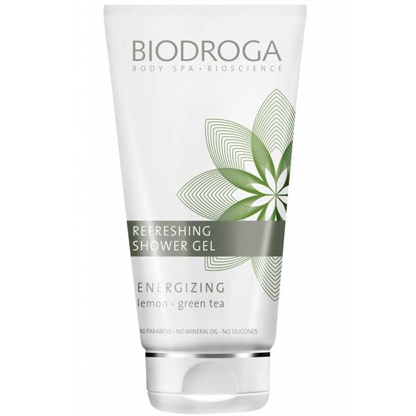Biodroga Refreshing Shower Gel Energizing Lemon-Green Tea in the group Biodroga / Body Care at Nails, Body & Beauty (4859)