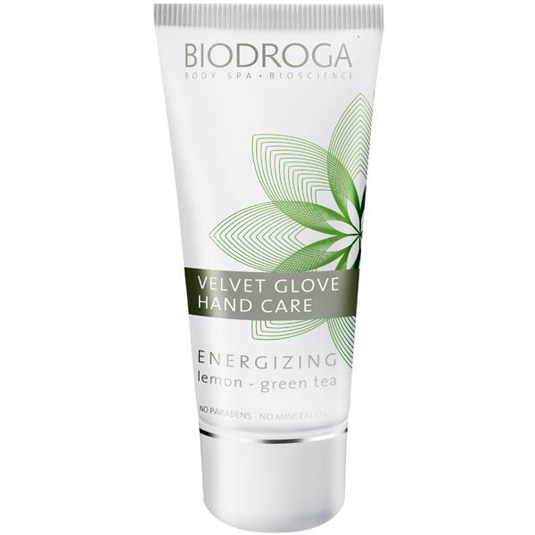 Biodroga Velvet Glove Hand Care Energizing Lemon-Green Tea in the group Biodroga / Body Care at Nails, Body & Beauty (4861)