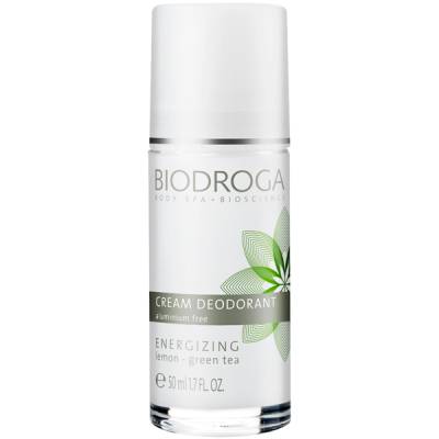 Biodroga Cream Deo Roll-On Energizing Lemon-Green Tea in the group Biodroga / Cleansing at Nails, Body & Beauty (4862)