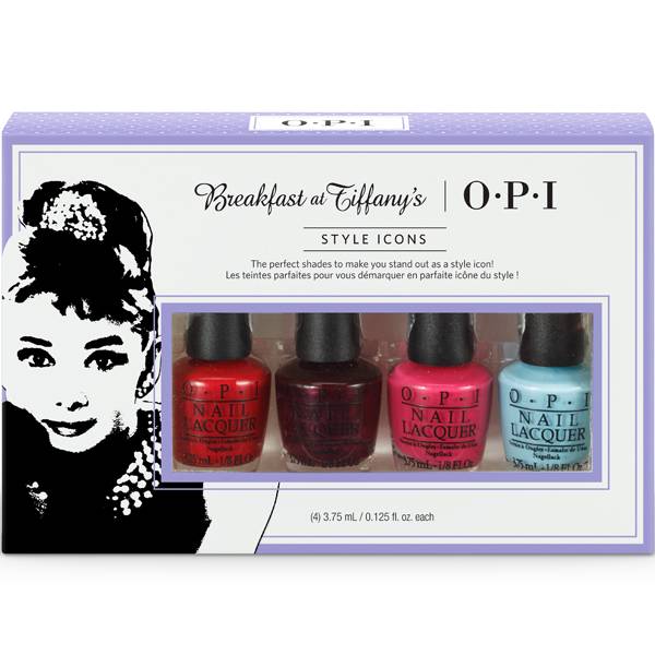 OPI Breakfast at Tiffany´s 4-Piece Mini Nail Polish in the group OPI / Nail Polish / Breakfast at Tiffany´s at Nails, Body & Beauty (4983)