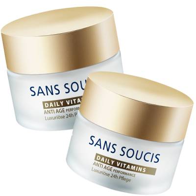 Sans Soucis Daily Vitamins Anti-Age Performance Luxurious 24h Care -Dubbel-Pack- in the group Sans Soucis / Face Care / Daily Vitamins at Nails, Body & Beauty (5095)