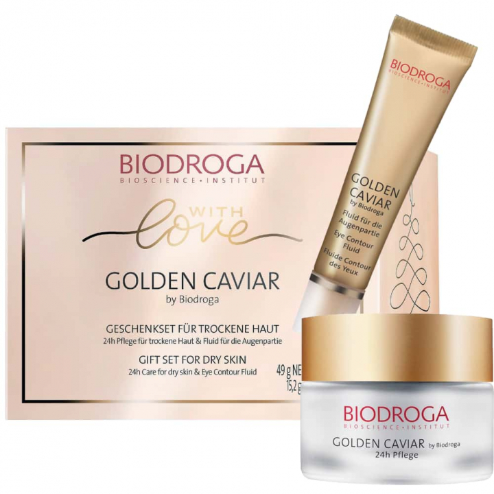Biodroga Golden Caviar Set -Dry Skin- in the group Biodroga / Skin Care / Golden Caviar at Nails, Body & Beauty (5097)