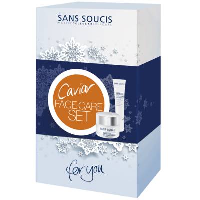 Sans Soucis Anti-Age Caviar Face Care Set in the group Product Cemetery at Nails, Body & Beauty (5119)