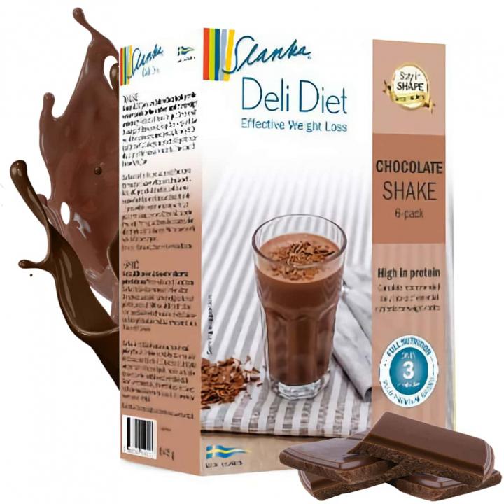 Slanka Deli Diet Chocolate Shake 6-Pack in the group SLANKA Deli Diet at Nails, Body & Beauty (5135)