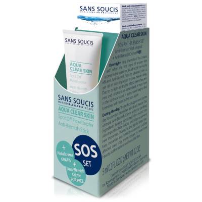 Sans Soucis SOS Anti-Blemish Kit in the group Sans Soucis / Face Care / Aqua Clear Skin at Nails, Body & Beauty (5262)