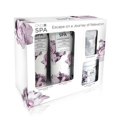 CND SPA Gardenia Woods SPA KIT in the group CND / Pedicure at Nails, Body & Beauty (5339)