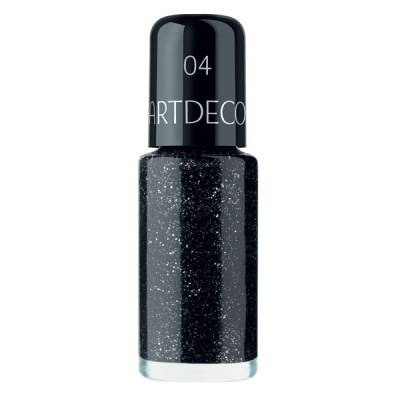 Artdeco Glamour Mini Nagellack Nr:04 Black Sparkle in the group Product Cemetery at Nails, Body & Beauty (626)