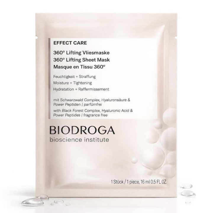 Biodroga Effect Care 360° Lifting Sheet Mask in the group Biodroga / face Masks at Nails, Body & Beauty (70036)