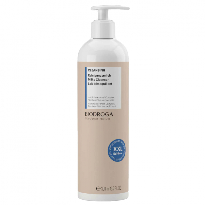 Biodroga Milky Cleanser XXL | Facial cleanser with panthenol and licorice extract | For dry and sensitive skin