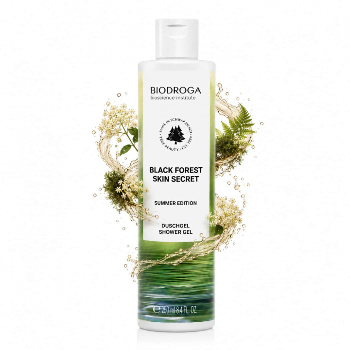 Biodroga Black Forest Skin Secret Summer Edition Shower Gel Biodroga Black Forest Skin Secret Summer Edition Shower Gel, fresh body wash for daily shower care