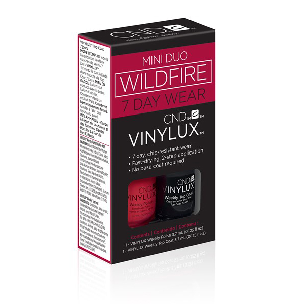 CND Vinylux No.158 Wildfire Mini Duo in the group CND / Vinylux Nail Polish / Other Shades at Nails, Body & Beauty (90589)