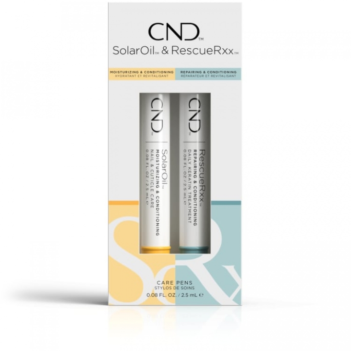 CND SolarOil & RescurRXx Care Pens Duo in the group CND / Manicure at Nails, Body & Beauty (92232)