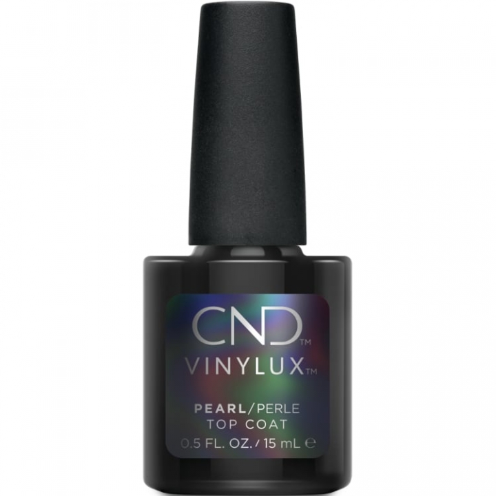 CND Vinylux Long Wear Top Coat -Pearl- in the group Product Cemetery at Nails, Body & Beauty (92648)