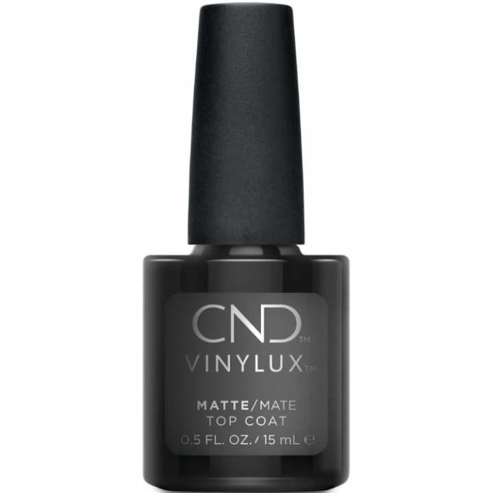 CND Vinylux Long Wear Top Coat -Matte- in the group CND / Nail Care Polish at Nails, Body & Beauty (92649)