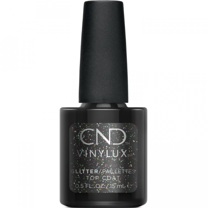CND Vinylux Long Wear Top Coat -Glitter- in the group CND / Nail Care Polish at Nails, Body & Beauty (92650)