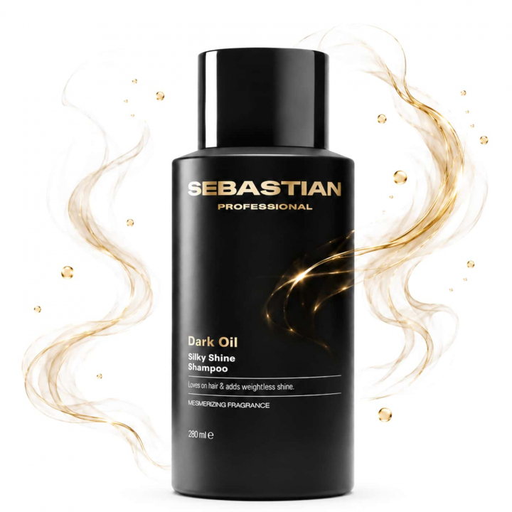 Sebastian Professional Dark Oil Silky Shine Shampoo 280 ml Sebastian Professional Dark Oil Silky Shine Shampoo 280 ml – lightweight shampoo for soft hair and weightless shine