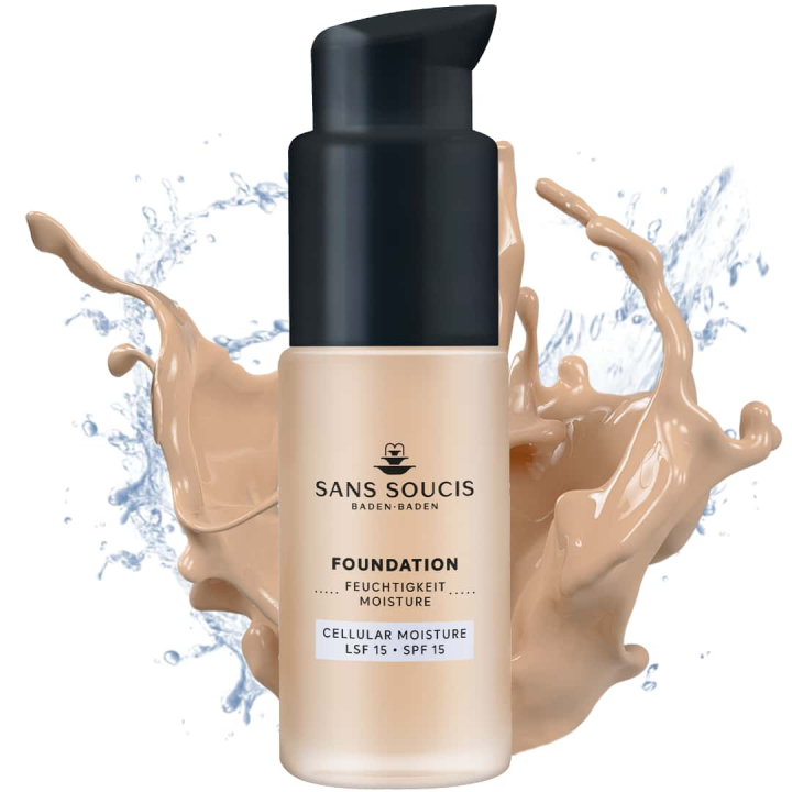 Sans Soucis Foundation Cellular Moisture SPF 15 No.40 Bronze Rosé in the group Sans Soucis / Foundation at Nails, Body & Beauty (CS25547)