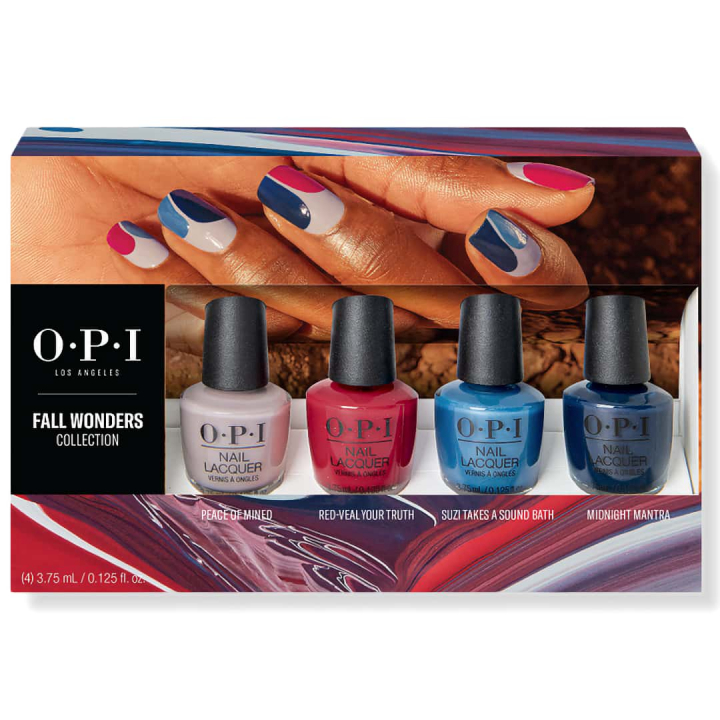 OPI Fall Wonders 4-pack Mini in the group OPI / Nail Polish / Fall Wonders at Nails, Body & Beauty (DCF70)