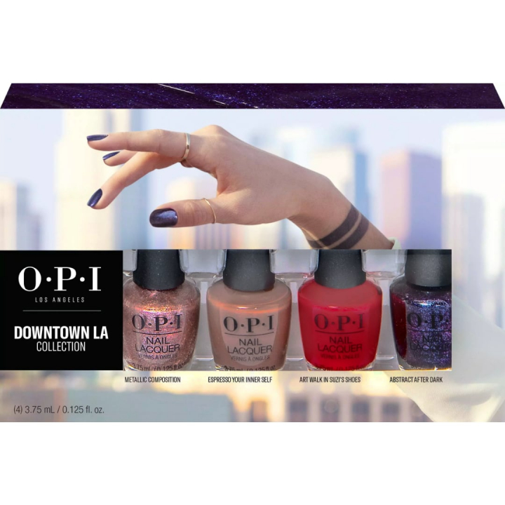 OPI Downtown LA 4-pack Mini in the group OPI / Nail Polish / Downtown LA at Nails, Body & Beauty (DCLA1)