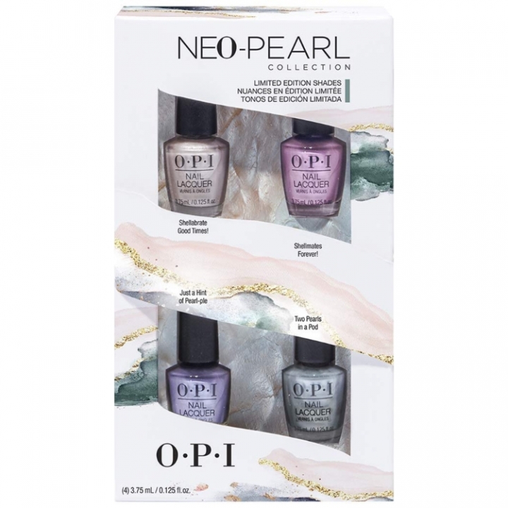 OPI Neo-Pearl 4-pack Mini in the group OPI / Nail Polish / Neo-Pearl at Nails, Body & Beauty (DDE02)