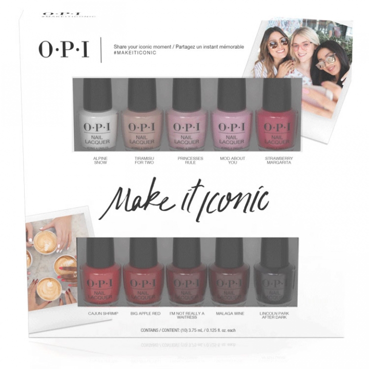 OPI Make It Iconic 10-Pack Mini in the group OPI / Nail Polish / Other Shades at Nails, Body & Beauty (DDI02)