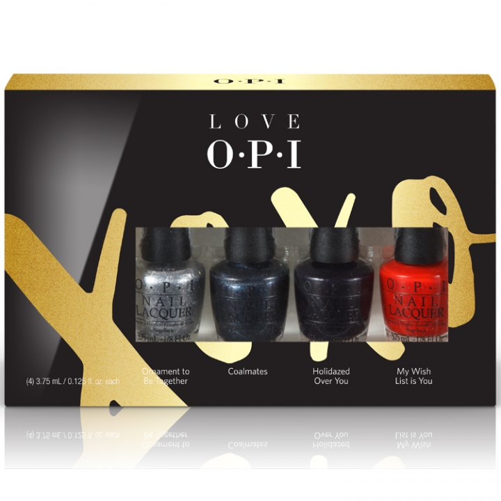 OPI Love OPI XOXO 4-pack Minis in the group OPI / Nail Polish / Love OPI, XOXO at Nails, Body & Beauty (HRJ22)