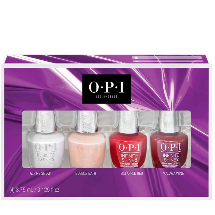 OPI Infinite Shine Celebration 4-pack Mini in the group OPI / Infinite Shine Nail Polish / Celebration at Nails, Body & Beauty (HRN33)