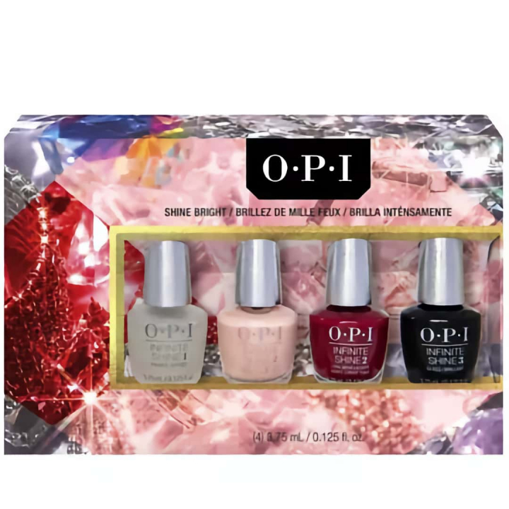 OPI Infinite Shine Tis The Season To Shine 4-pack Minis in the group OPI / Infinite Shine Nail Polish / Jewel be Bold at Nails, Body & Beauty (HRP43)