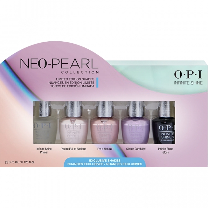 OPI Neo-Pearl Infinite Shine 5-pack Mini in the group OPI / Infinite Shine Nail Polish / Neo-Pearl at Nails, Body & Beauty (ISDE2)