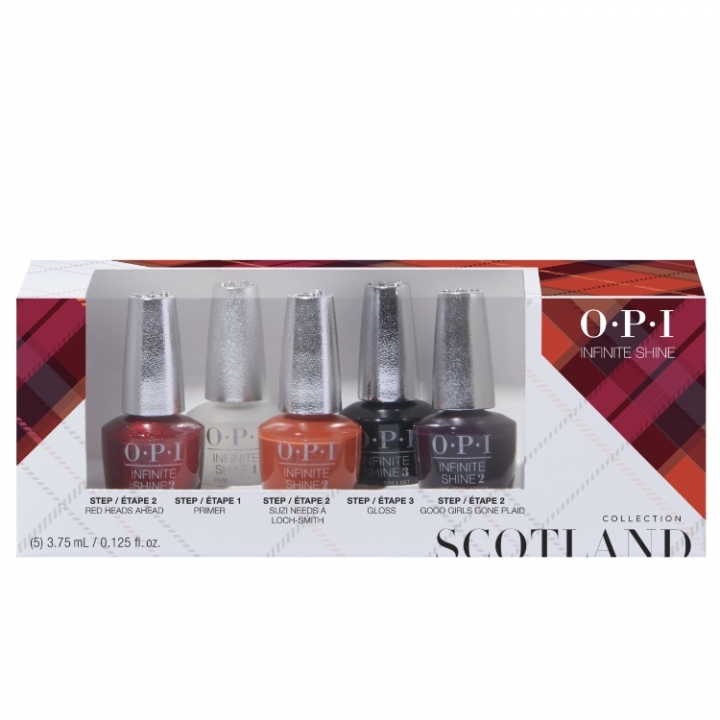 OPI Scotland Infinite Shine 5-pack Mini in the group OPI / Infinite Shine Nail Polish / Scotland at Nails, Body & Beauty (ISDU1)