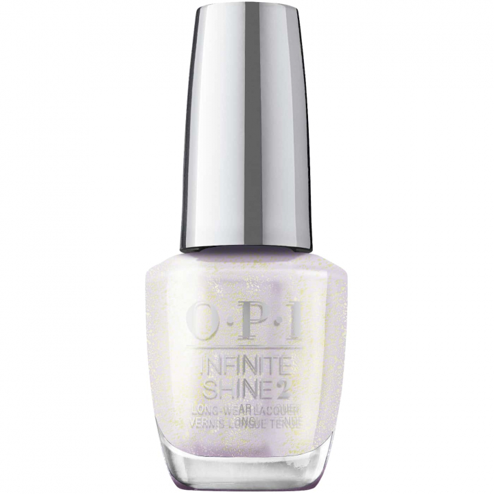 OPI Infinite Shine Glitter Mogul | Clear Polish with Light Gold Shimmer