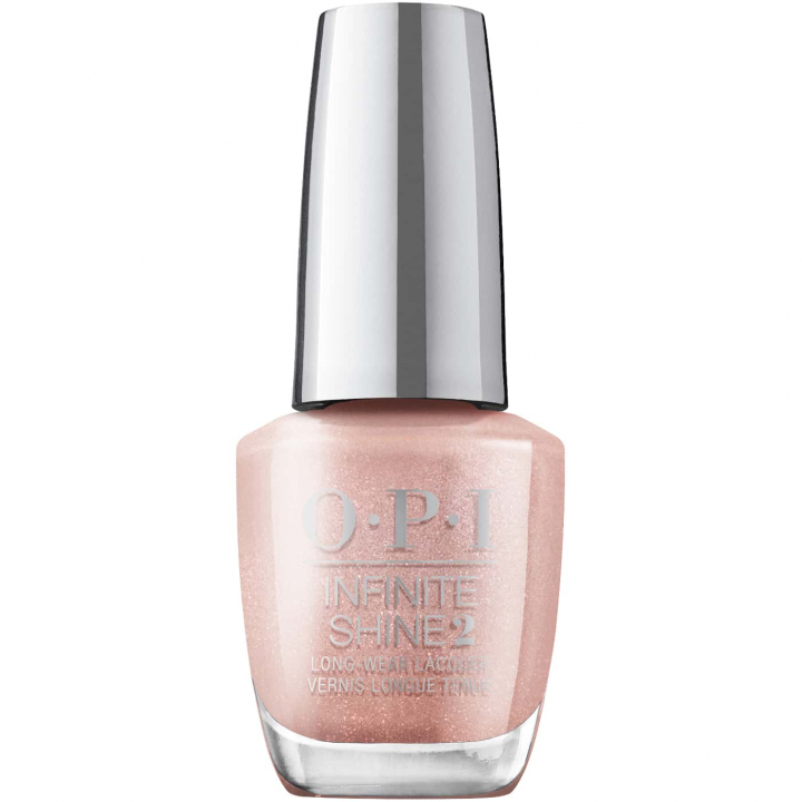 OPI-Infinite-Shine-Your-Way-Bubblegum-Glaze | Shimmering Muted Bubblegum Pink Nail Polish