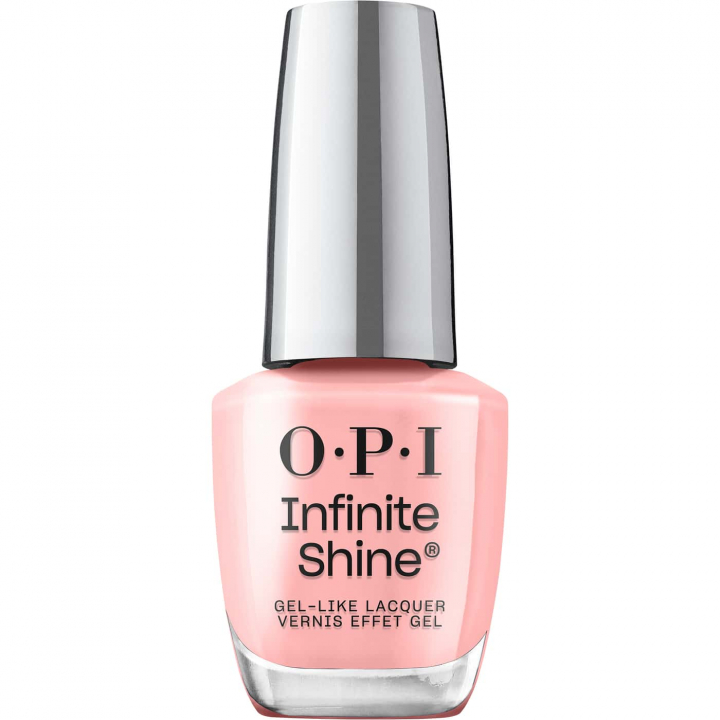 soft pink opi infinite shine still going strong nail polish with creme finish