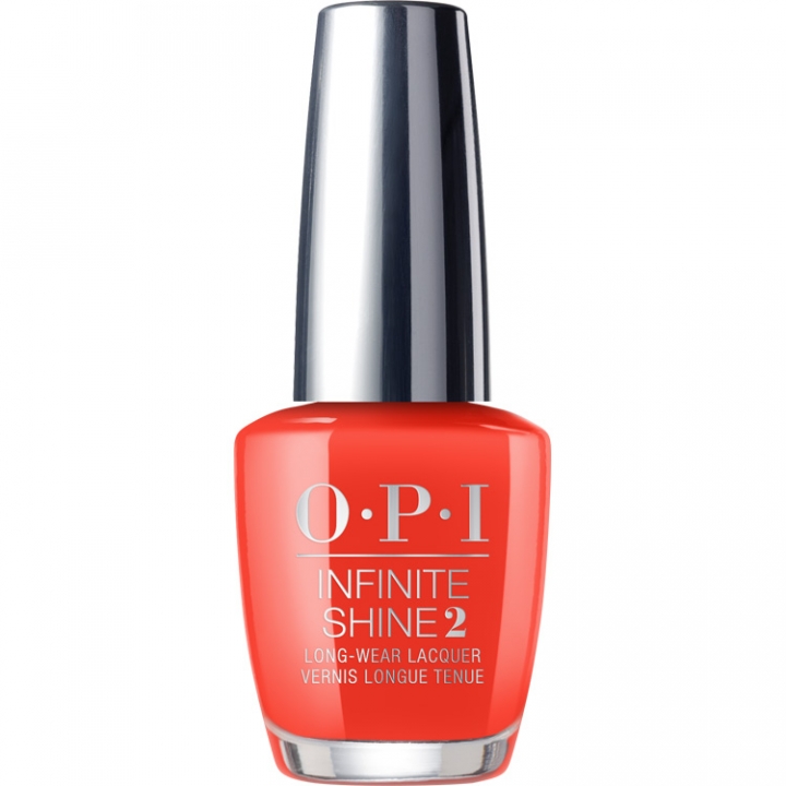 OPI Infinite Shine Lisbon A Red-vival City in the group OPI / Infinite Shine Nail Polish / Lisbon at Nails, Body & Beauty (ISLL22)