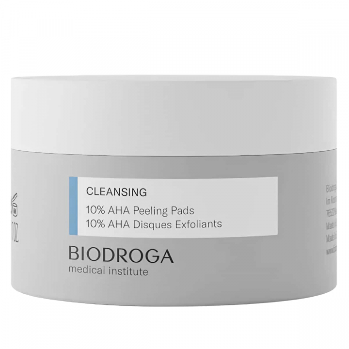 Advanced Skincare - Biodroga 10% AHA Peeling Pads - Diminish Lines and Wrinkles