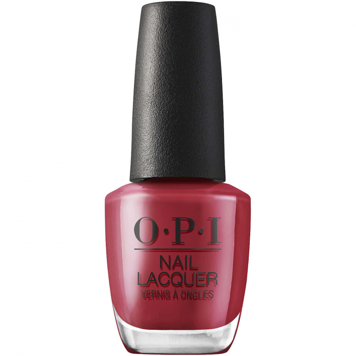 OPI CD Rom-antic - Rich rusty red nail polish with metallic finish - Deep and sophisticated look - Perfect for any occasion