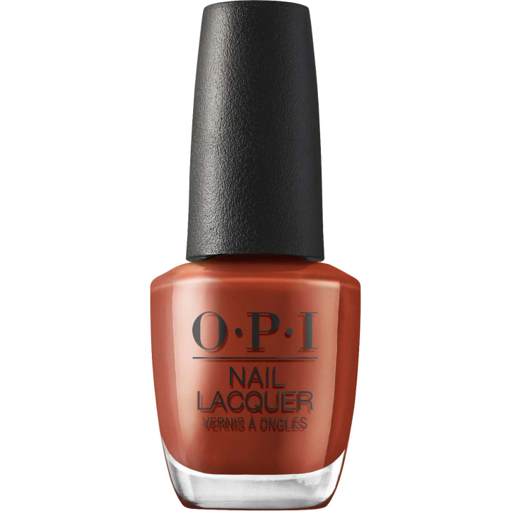 OPI Slip Dressed Up – warm reddish brown shade OPI Slip Dressed Up – reddish brown nail polish with warm tone, ideal for fall, daily wear and elegant occasions