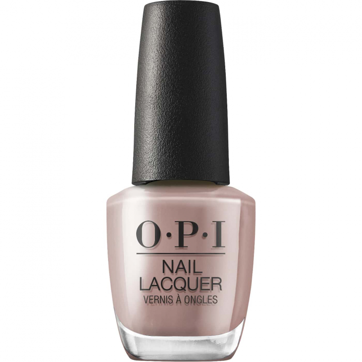 OPI Crimp and Proper – elegant taupe shade OPI Crimp and Proper – taupe nail polish with beige-grey tone for a natural and sophisticated everyday style