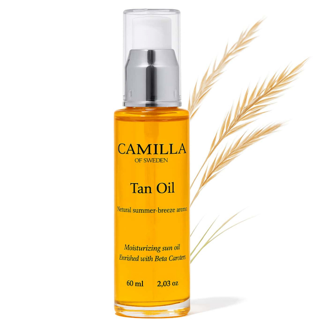 Camilla of Sweden Tan Oil Summer Breeze