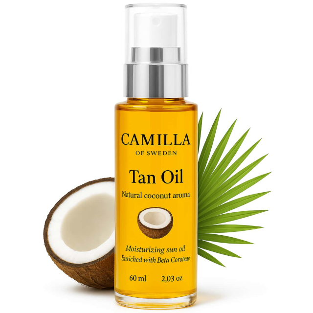 Camilla of Sweden Tan Oil Coconut