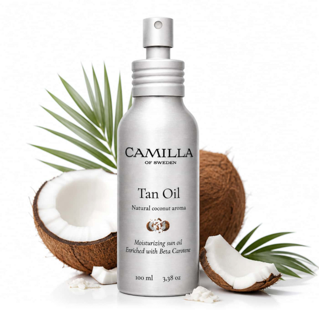 Camilla of Sweden Tan Oil Coconut