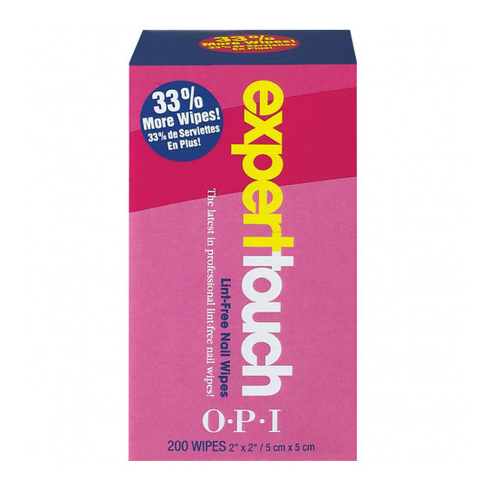 OPI Experttouch Lint-Free Nail Wipes 200 pc