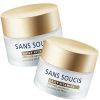 Sans Soucis Daily Vitamins Anti-Age Performance Luxurious 24h Care -Dubbel-Pack-