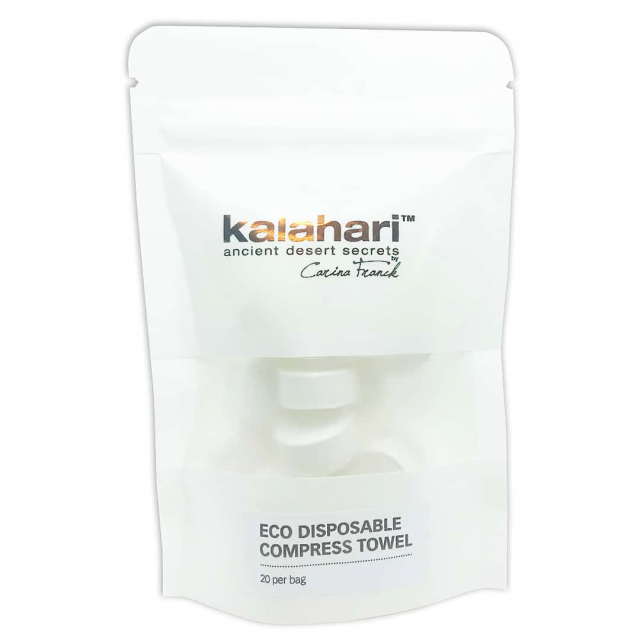 Kalahari Eco Disposable Compress Towel - 20 pack