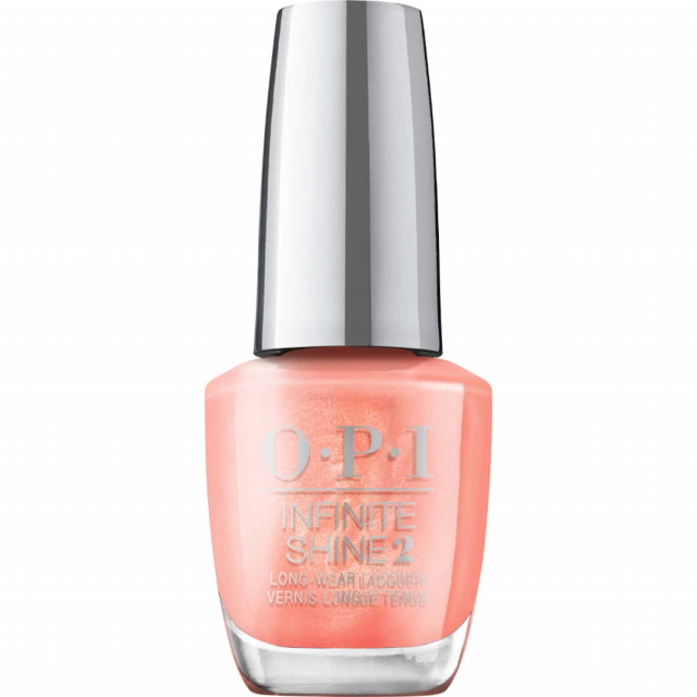 OPI Infinite Shine Me, Myself, and OPI Data Peach